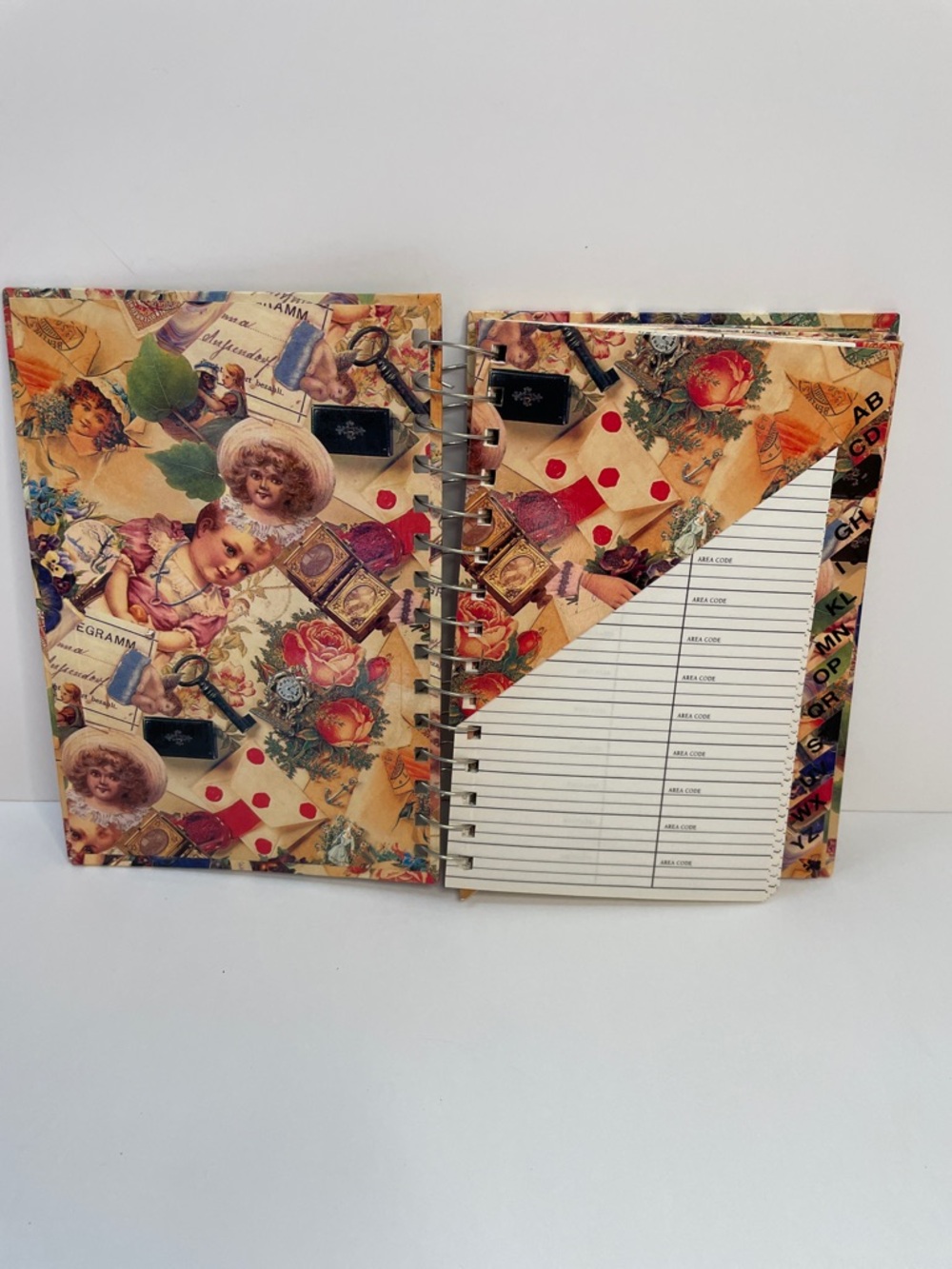 NWT Vintage Floral Cosmetic Case with Brown Handle - Picture 9 of 9